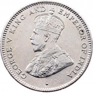 Ceylon, 25 Cents 1919, Bombay