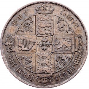 Great Britain, 1 Florin 1875, London