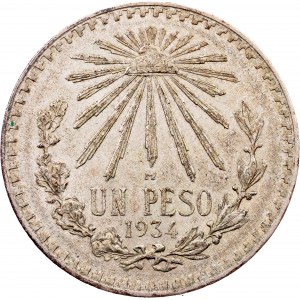 Mexico, 1 Peso 1934