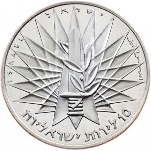 Israel, 10 Lirot 1967, Bern