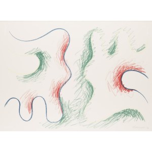 Wojciech Fangor (1922 Warszawa - 2015 Warszawa), Bez tytułu, 1970