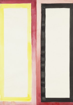 Stefan Gierowski (1925 Częstochowa - 2022 Warszawa), Bez tytułu, 1982