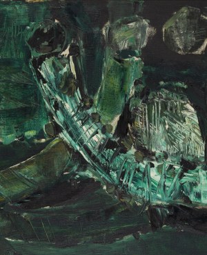 Tadeusz Dominik (1928 Szymanów - 2014 Warszawa), Bez tytułu, 1962