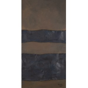 Aleksander Kobzdej (1920 Olesko - 1972 Warsaw), Szczelina IX, 1964