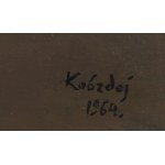 Aleksander Kobzdej (1920 Olesko - 1972 Warsaw), Szczelina IX, 1964