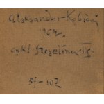 Aleksander Kobzdej (1920 Olesko - 1972 Warsaw), Szczelina IX, 1964