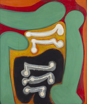 Bronisław Kierzkowski (1924 Łódź - 1993 Warszawa), Bez tytułu, 1983