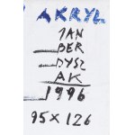 Jan Berdyszak (1934 Zawory - 2014 Poznań), Passe-partout Niewiadomego, 1996