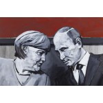 The Krasnals (ur. 2008), So, how do we divide Poland this time? / Angela Merkel, Vladimir Putin, 2015