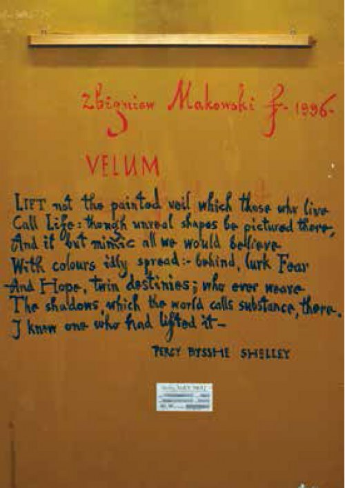 Zbigniew Makowski (1930 - 2019), VELUM, 1996