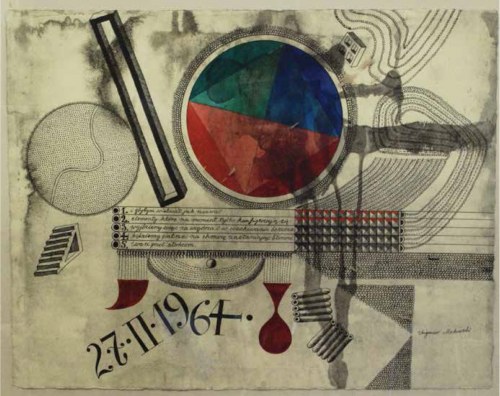 Zbigniew Makowski (1930 - 2019), COMPOSITION, 1964