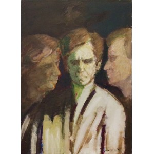 Tadeusz Dominik (1928 - 2014), AUTOPORTRET, 1977