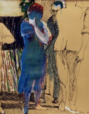 Jan Świtka (1939 - 2024), BEZ TYTUŁU, 1989