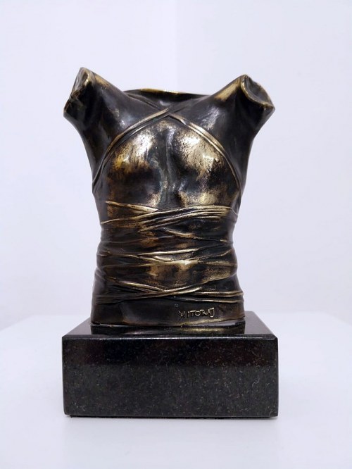 Igor Mitoraj (1944 - 2014), PANCERZ (CUIRASSE II ), 1986