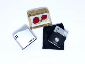 Set of 3 Working Lighters - Ronson, Maruman and Queen Star