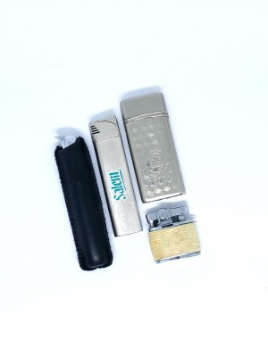 Set of 4 Working Lighters - King, Champ, etc.