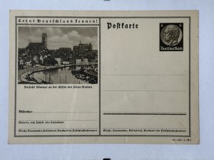 Set of 3 German Postcards - from the Period of the Third Reich.