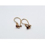 Earrings with Rubies, 585/14K Gold