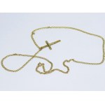 Cross necklace, Gold 333/8K