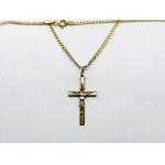 Cross necklace, Gold 333/8K