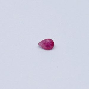Naturalny podgrzewany półprzezroczysty rubin 0,95 Ct