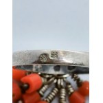 Ornament (former Orno) ring with coral