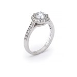 Diamond ring, Tiffany & Co, USA, early 21st century.