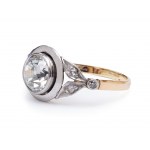 Art déco ring, 1930s.