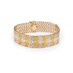 Gold bracelet, Italy, 1970s.