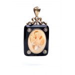 Pendant with secretary, 2nd half of 19th century.