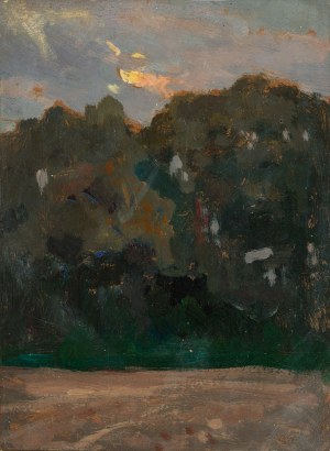 Jan Stanisławski (1860 Olszana, Ukraina - 1907 Kraków), Zmierzch