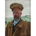 Jacek Malczewski (1854 Radom - 1929 Kraków), Autoportret w kaszkiecie (
