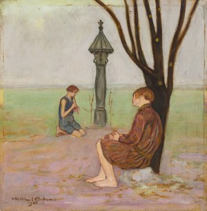 Wlastimil Hofman (1881 Praga - 1970 Szklarska Poręba), Poranna melodia, 1928