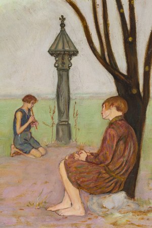 Wlastimil Hofman (1881 Praga - 1970 Szklarska Poręba), Poranna melodia, 1928