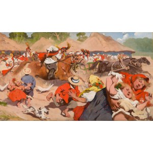 Włodzimierz Tetmajer (1862 Harklowa - 1923 Kraków), The Wedding of Cracow, after 1910