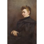 Włodzimierz Tetmajer (1862 Harklowa - 1923 Kraków), Portrait of Celina née Libelta Łepkowska