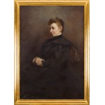 Włodzimierz Tetmajer (1862 Harklowa - 1923 Kraków), Portrait of Celina née Libelta Łepkowska