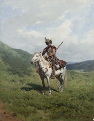 Władysław Szerner (1836 Warszawa - 1915 Monachium), Lisowczyk