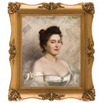 Paweł Merwart (1855 Marianówka - 1902 Saint-Pierre), Dama w sukni balowej