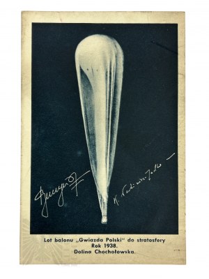 Druhá republika, 1938 - Pohlednice Let balonu 
