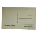 Deuxième République, 1938 - Carte postale Vol du ballon Étoile polonaise