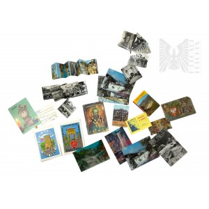République populaire de Pologne - Les fabricants de cartes postales de tous les pays s'unissent, ou un ensemble de cartes postales diverses (et plus)