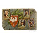 République populaire de Pologne - Les fabricants de cartes postales de tous les pays s'unissent, ou un ensemble de cartes postales diverses (et plus)