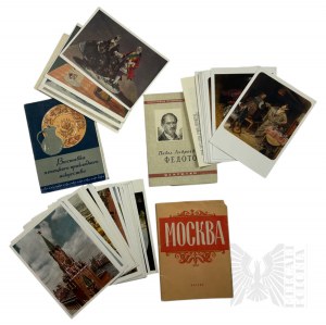 USSR - Set of Postcards Exhibition of German Applied Art, Moscow, Pavel Andreyevich Fedotov