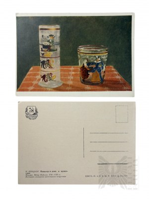 USSR - Set of Postcards Exhibition of German Applied Art, Moscow, Pavel Andreyevich Fedotov