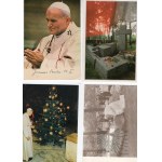 PRL - Zestaw Pocztówek i Obrazków Religijnych: Jezu Ufam Tobie, Jan Paweł II i Inne