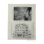 1907 r. - Stránky z knihy Album pohledů na Varšavu, kterou sestavil. A. Stelik, Drukarnia Narodowa Kraków
