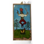 Unknown Artist (20th century) - Painting Uphill Like Janosik, Acrylic on Glass