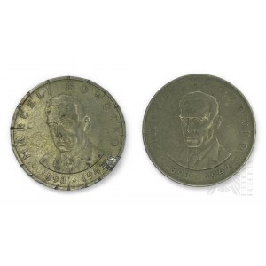 République populaire de Pologne - Deux pièces de 10 zlotys, Marceli Nowotko