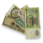 Foreign Coins and Banknote Singapore - Czechoslovakia, Peru, Bani